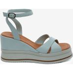 Greyder Kadın Mint Hakiki Deri Topuklu Sandalet 6Y2FS59260