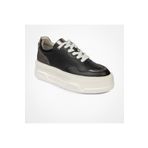 Greyder Kadın Siyah Çelik Hakiki Deri Sneaker Ayakkabı 4Y2SA59041