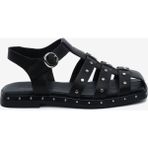 Greyder Kadın Siyah Hakiki Deri Sandalet 5Y2CS34462