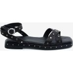 Greyder Kadın Siyah Hakiki Deri Sandalet 6Y2CS34460