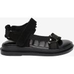 Greyder Kadın Siyah Süet Hakiki Deri Spor Sandalet 6Y2TS57808 - Siyah - Süet