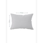 Gri %100 Pamuk Saten Yastık Kılıfı 50 x 70 cm