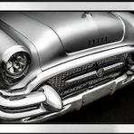Gri 1955 Buick Roadmaster Araba-2 Motifli Kanvas Tablo DBSANAT1200613