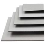 Gri 2 mm 35X50 cm 5 Adet Sert Karton Ekstra Sıkıştırılmış 35 * 50 Mukavva Gri Renkli 2mm 5 Ad - Standart