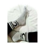 Gri 4'Lü Night Kolej Çorap