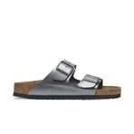 Gri Birkenstock Kadın Terliği ARIZONA BF METALLIC 1029224-20026