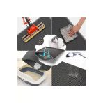 Gri Büyük Boy Elekli Kedi Tuvalet Önü Paspası 90X60cm