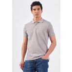Gri Düz Erkek T-Shirt - Slim Fit