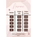Gri Emzirme Sütyeni Dantelli - 85