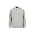 Gri Erkek Kapüşonlu Sweatshirt Fermuarlı LTB