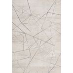 Gri Geometrik Pamuk Makinada Yıkanabilir Kaymaz Taban Dijital Makine Baskı Salon Halı-I-Lxs_Moda-1080G-300x400