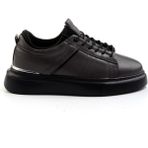 Gri Hakiki Deri Erkek Sneaker E01082010403