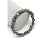 Gri Jasper Doğal Taş Bileklik 8 Mm Fasetli Küre Kesim - Blk-2254