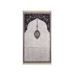 Gri Kadife Halı Seccade