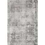 Gri Klasik Pamuk Makinada Yıkanabilir Kaymaz Taban Dijital Makine Baskı Salon Halı-I-Artemis_Inspiration-651G-300x400