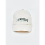 Gri Los Angeles Nakışlı Kız Çocuk Kep Şapka