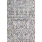 Gri Pamuk Makinada Yıkanabilir Kaymaz Taban Dijital Makine Baskı Salon Halı-I-Krm_Best-112-300x600