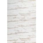 Gri Pamuk Makinada Yıkanabilir Kaymaz Taban Dijital Makine Baskı Salon Halı-I-Krm_LotusPlus-8583A-100x200