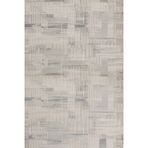 Gri Pamuk Makinada Yıkanabilir Kaymaz Taban Dijital Makine Baskı Salon Halı-I-Lxs_Piraye-1083G-300x400