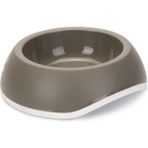 Gri Plastik Köpek Mama ve Su Kabı, 14CM, 600ML, Çok Renkli Tasarım - Seçenek 1