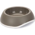 Gri Plastik Köpek Mama ve Su Kabı, 14CM, 600ML, Şık ve Kullanışlı - Seçenek 1