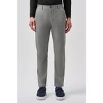 Gri Polyester Viskon Cepli Jogger Spor Pantolon