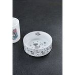 Gri Porselen Kedi Mama Kabı 12 Cm, Sağlıklı ve Şık Tasarım - Seçenek 1