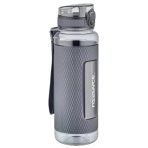 Gri Renkli 1100ML Tritan Su Matarası, Kaydırmaz Gövde