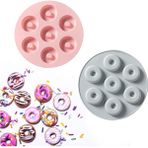 Gri Silikon Muffin ve Çikolata Kalıbı, Pratik ve Kullanışlı Mutfak Aracı - Seçenek 1 - Antrasit
