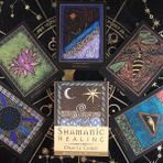 Gri Stil Sevimli Tarot Kart Destesi - 78 Kart, Renkli Büyü ve Tatlı Rehber Kitap Oyuncağı Kehanet Oyunu (Yurt Dışından)