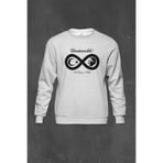 Gri Sweatshirt Gazi Mustafa Kemal Atatürk 1881 10 Kasım 1938 Baskılı Unisex Sweat Gri
