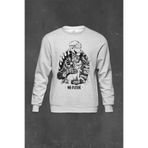 Gri Sweatshirt No Hope No Future Hayat Yok Baskılı Unisex Sweat Gri