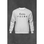 Gri Sweatshirt The Barista Coffee Kahve Espresso Maker Syphon Baskılı Unisex Sweat Gri