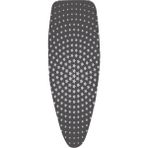 Gri Yıldız Ütü Masası Kılıfı Bezi 50X135CM, Şık ve Koruyucu Örtü - Antrasit - Seçenek 1