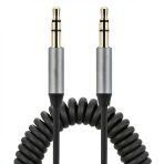 Griffin Spiral Araç Ses Aktarım Kablosu Aux Kablo 2/3Mm-(5775)