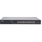 Grifin Soft 24 Port 10/100MBPS + 1-Upper-Link Port 10/100/1000MBPS + 1-Combo Port Switch