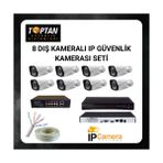 Grifin Soft 8 Dış Kameralı Ip Sistem Güvenlik Seti - IP9505
