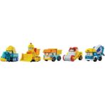 Grifin Soft Robocar Poli Mini Inşaat Araçları 5'li Set