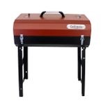 Grillmate Cookout Katlanır Ayak Kilitli Kırmızı Barbekü Mangal