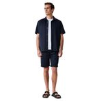 Grimelange Ardian Erkek Comfort Fit Cepli Kordonlu Lastikli Bel Lacivert Şort & Bermuda, L