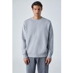Grimelange Bonell Erkek%100 Pamuk Relaxed Bisiklet Yaka Uzun Kollu Grimelanj Sweatshirt, M