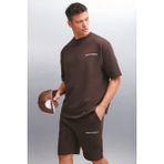 Grimelange Buga Erkek Comfort Kahverengi Şort & Bermuda - XL