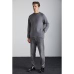 GRIMELANGE CLINT Erkek Cep Detaylı Koyu Gri Sweatshirt