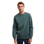 GRIMELANGE Erkek Regular Fit Yuvarlak Yaka Sweatshirt, Yeşil, M Beden