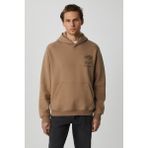 Grimelange Legandary Erkek Yumuşacık Vizon Sweatshirt