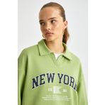 GRIMELANGE NIKITA Kadın Yeşil Sweatshirt