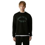 Grimelange Norton Erkek Yuvarlak Yaka 3 İplik Siyah Sweatshirt, M