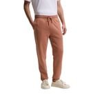 GRIMELANGE OLSEN Erkek Beli Lastikli Kordonlu Yanları Cepli Arkada Süs Fletolu Relaxed Fit Eşofman Altı Kiremit Rengi