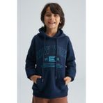 Grimelange Roy Erkek Çocuk Kapüşonlu Sweatshirt - 9 - 10 Yaş - Lacivert