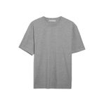 Grimelange Solo Erkek%100 Organik Pamuklu Kalın Dokulu Comfort Fit Bisiklet Yakalı T-shirt, Grimelanj, S